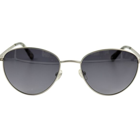 Jimmy Crystal JCS855 Womens Round Metal Sunglass BD0 Silver 52-18 - Picture 3 of 5